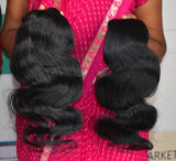 Dye Black Bodywave 24" inches 1 Piece