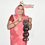 Swiss HD 20" inch 1 Piece 4*4 Closure